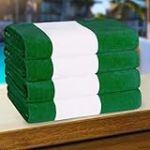 Superior Serviettes de Plage en Coton &agrave; Rayures, Serviettes color&eacute;es pour Adulte, Enfant, Piscine, Natation, Sable, Voyage, Grandes surdimensionn&eacute;es, absorbantes, s&eacute;chage Rapide, Bases de Bain