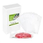 GRIFEMA GH81, Sacs de Conservation Sous Vide Alimentaire sans BPA, Compatible avec La Plupart des Machines Sous Vide, Rangement et Cuisson Pratiques des Ingr&eacute;dients, 15 &times; 25CM (100 Pi&egrave;ces)