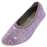 Beck Garçon Fille Deluxe Chausson, Violet, 24 EU