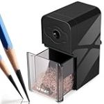 AFMAT Taille-crayon &agrave; pointe longue, pointes de crayon de 8 &agrave; 20 mm, auto-alimentation et taille r&eacute;glable, taille-crayon manuel pour &phi;6 &agrave; 8,2 mm, charbon/art/dessin/croquis/crayons de couleur