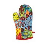 Excelsa Afrika Gant de Four, Taille Unique, Doublure 100% Coton, Rembourrage en Polyester