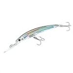Yo-Zuri Crystal 3D Minnow Deep Diver Lure, Silver Black, 5-1/4-Inch