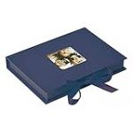 walther design bo&icirc;tes de Rangement Bleu avec Couvercle d&eacute;coup&eacute;, Fun FB-112-L