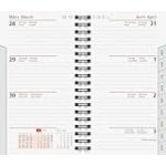 rido/id&eacute; Agenda semainier de rechange, mod&egrave;le 2026, en carton, blanc, 87 x 153 mm