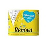 Renova Lot de 4 paquets de papier hygiénique Hypersoft 453 g