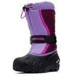 Sorel Flurry bottes d'hiver pour enfants, Violet (Purple Dahlia x Paisley Purple), 38 EU