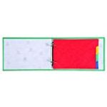 kariert DIN A4 Oxford Karteikarten wei/ß Mikroperforation /& Exacompta Classeur Semirigide /À 2 Anneaux Ronds 25mm Crystal Colours Format 16,5 X 24 Cm Pour Fiches Bristol Couleur Al/éatoire