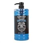 LORENTI TOKYO & SEOUL Barber Shaving Gel Men ICEBERG 1000ml - Gel de rasage homme transparent - pour un rasage précis des contours de la barbe - Rafraîchit la peau