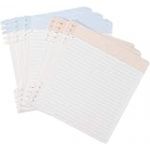 Quo Vadis - Recharge Fiches de notes - Spiral&eacute; - FICHE NOTES TIME LIFE MEDIUM - 16x16 cm - Papier Clairefontaine blanc - Fabrication fran&ccedil;aise