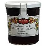 ERIC BUR Confiture Extra de 4 Fruits Rouges 370 g - Lot de 3