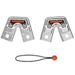 Little Giant Échelles Supports de tréteau, Accessoire d'échelle, Aluminium, s'adapte à la Plupart des modèles Multi-Positions, (26999)