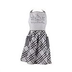 DII Kitchen Textiles Tablier en coton Motif maison Sweet Farmhouse 31 x 40 cm