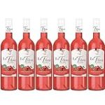 Le Filou - Bubbly Grenade, Vin pétillant aromatisé à la grenade, Vegan (6 x 0,75L)