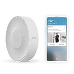 Netatmo smarte Innen-Alarmsirene, Drahtlos, WLAN, 110 DB, Automatische Aktivierung/Deaktivierung, Kein ABO, Batterie- Oder Netzbetrieb