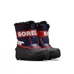 Sorel Snow Commander Waterproof bottes d'hiver imperm&eacute;ables pour enfants, Violet (Nocturnal x Sail Red), 30 EU