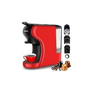 SOGO Human Technology Machine &agrave; capsules 3in1 Express CAF-SS-5675-R 1 pc(s), Red