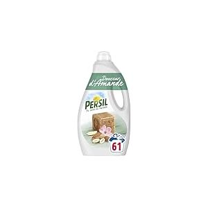 Persil - Lessive Liquide Douceur d'Amande &ndash; Parfum aux extraits naturels de Vanille - Encore Plus Efficace M&ecirc;me &agrave; Froid - Test&eacute;e Dermatologiquement - 61 Lavages
