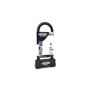Artago 18ART270 Antivol U Moto Haut de Gamme Homologué SRA, Sold Secure Gold, ART4, BUNKER SELECTION, Acier Trempé ø18mm, Double Système de Verrouillage MRT Blindé, 85x245mm, Cadenas en U pour Moto