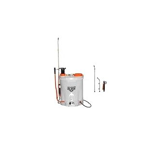 RURIS POWER FOR NATURE Pulvérisateur Électrique et Manuel RS 2000, Réservoir 20L, Batterie 12V 8Ah, Pression du Moteur 5,5 Bar, Chargeur Inclus, Orange
