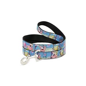 Buckle Down "Bob l'éponge et Patrick Étoile de mer Jellyfishing scènes Pet Leash, 6 '-1/5,1 cm