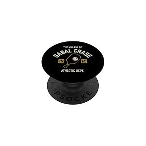 The Village of Sabal Chase Pickleball Design vieilli PopSockets PopGrip Adhésif