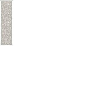 Gardinia Panneau Japonais Tissu Lavable Branchages Beige 60 x 245 cm, Polyester