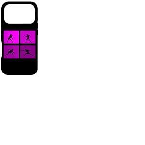 Escrimeur Jeu d'escrime Fencer Sportive Escrime Coque pour iPhone 17 Pro