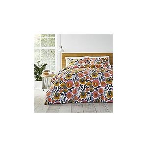 MARIMEKKO Parure de lit en Coton, Rose, King Size