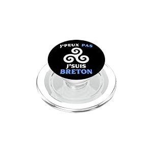 Je Peux Pas, Je suis Breton, Breizh, Bretagne, Francia PopSockets PopGrip pour MagSafe