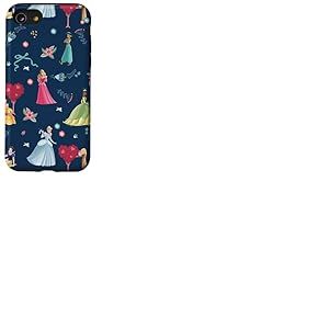 Coque pour iPhone SE (2020) / 7 / 8 Disney Princess Woodland Wonders Painted Princesses Pattern