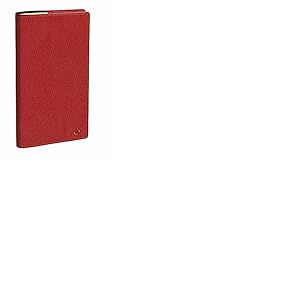 Quo Vadis 217058Q Agenda BI-PLANNING Langue italienne Année 2025 Couleur Bordeaux Taille 8,8 x 17 cm Semaine par page 12 mois Janvier-décembre Papier Blanc Couverture Amovible Cuir Marlow