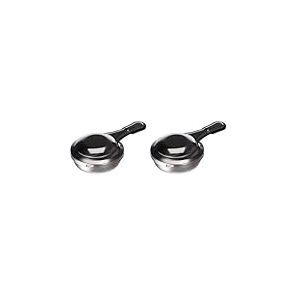 Metaltex Brûleur à Fondue - brûleur pour Service à Fondue - réchaud à Fondue - Dia.9 cm (Lot de 2)