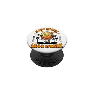 Financial Freedom More Money Less Worry Saver Finance PopSockets PopGrip Adhésif