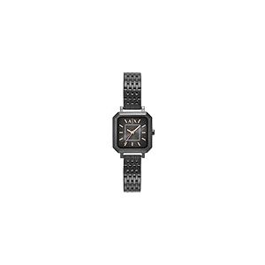 Armani Exchange Montre pour femmes, Quartz Mouvement &agrave; trois aiguilles et bo&icirc;tier de 27 mm avec bracelet en acier inoxydable