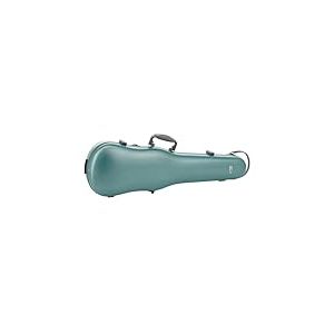 GEWA Étui pour Violon Fun Series Polycarbonate 4/4 Vert/Gris, intérieur Noir, 2 Sangles de Sac à Dos Amovibles, Pochette pour Accessoires, Support rembourré, poignée latérale supplémentaire