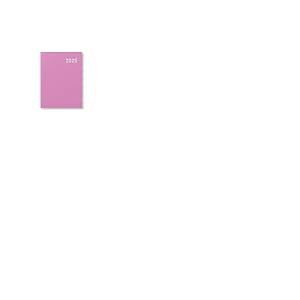Letts of London Principal Mini agenda semainier de poche 2025 – Rose