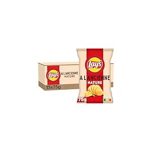Lay's Chips A l'Ancienne Nature Lot de 15x75g