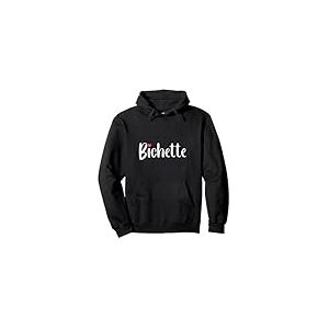 Surnom femme biche amour copine mignonne Bichette Sweat &agrave; Capuche