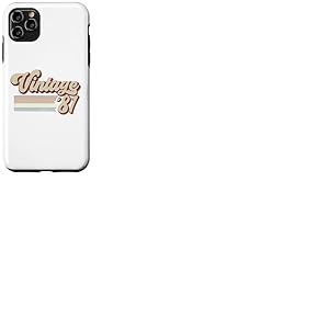 Vintage 1981 Retro Sunset Classic 45 Ans, 45e Anniversaire Coque pour iPhone 11 Pro Max