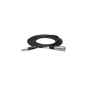 Hosa STX-105M Câble TRS vers XLR3H Noir