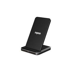 Rapoo XC220 Noir Station de Charge Dual QI 10W