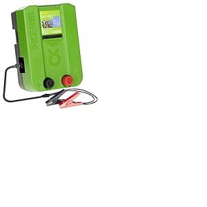 Kerbl Titan Duo 1500 Électrificateur de clôture électrique avec batterie 1,5 J