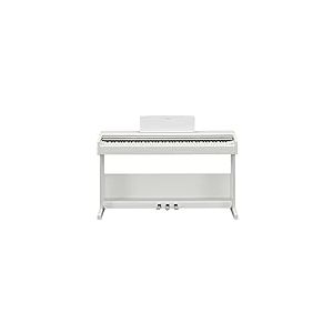 YAMAHA ARIUS YDP-105WH Piano Num&eacute;rique, White &ndash; Piano d'Int&eacute;rieur Moderne et Slim pour D&eacute;butants et Amateurs, Jouabilit&eacute; de Piano Acoustique Authentique