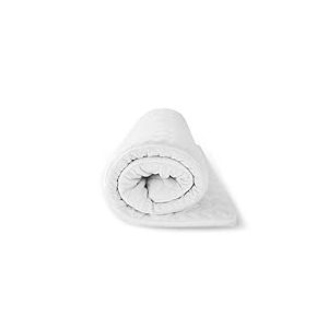 EGO HOME Surmatelas 160 x 200 cm, Hauteur 7 cm, degré de dureté H2, avec Noyau en Mousse Froide à 7 Zones à mandrin en Spirale, certifié Oeko-Tex, 160 x 200 cm, pour lit à sommier tapissier