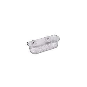 Croydex Press 'N' Lock Panier allongé Argenté