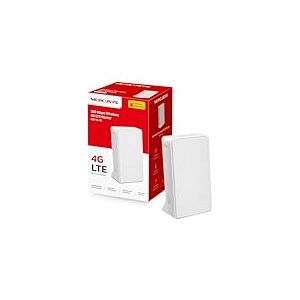 Mercusys MB110-4G Routeur 4G LTE D&eacute;bit Jusqu&rsquo;&agrave; 150 Mbps, WiFi 300 Mbps en 2.4 Ghz, Cartes SIM Nano de Multi-Op&eacute;rateurs, 2 Port LAN/WAN, Jusqu&rsquo;&agrave; 32 Appareils, Mode routeur, id&eacute;al Maison/Camping