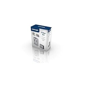 CONCEPT Hausgeräte Lot de 2 filtres VPP5000 - Pour Concept VP524x et VP513x - Plastic