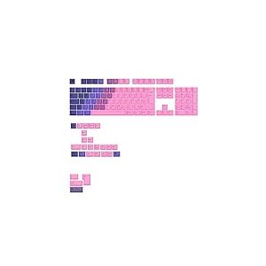 Glorious Gaming - Touches GPBT Gradient - Capuchons pour Claviers M&eacute;caniques (Nebula), ineffa&ccedil;ables, pour claviers m&eacute;caniques Custom aux formats 100, 75, 65 et 60%, Disposition Allemande QWERTZ