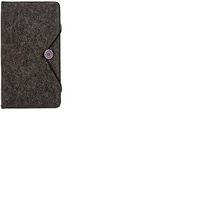 Hama Pochette "Felt" (pour 48 disques, CD/DVD/Blu-ray/livres audio, étui de rangement, gain de place pour la voiture, la maison, étuis de transport) Gris