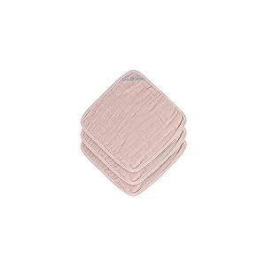 LÄSSIG Flanelle de coton Set de 3/Wash Cloth powder pink